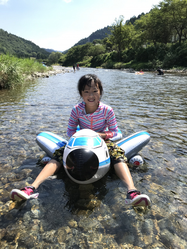 川遊び♪