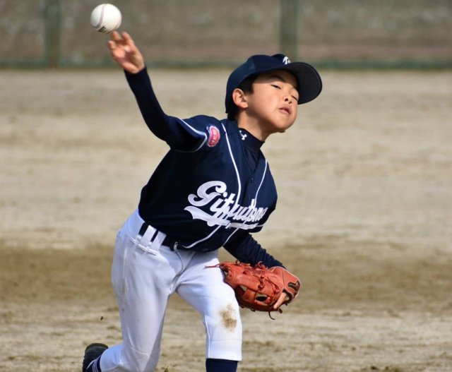 スイミングも野球も全力で