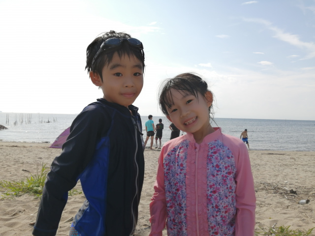 海に行ったよ