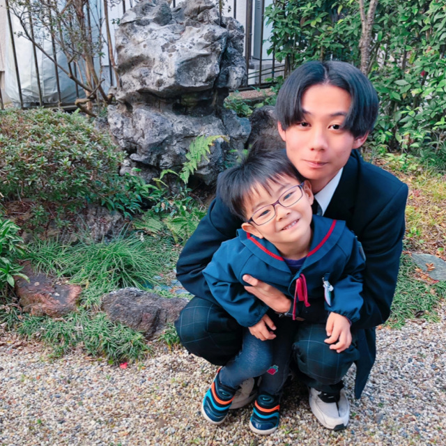 大好きなお兄ちゃん、卒業おめでとう