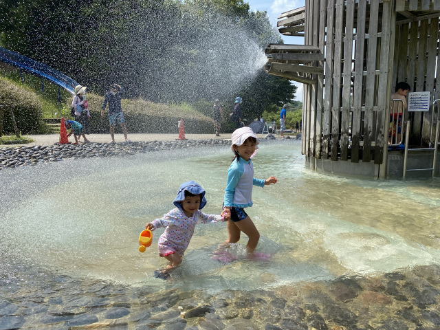 水遊び