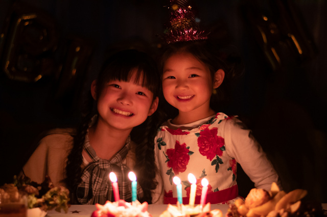 妹の５歳の誕生日会をしたよ！