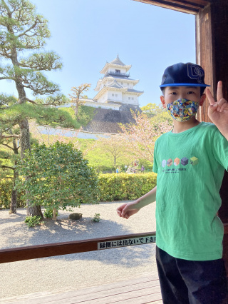 掛川城に行ったよ