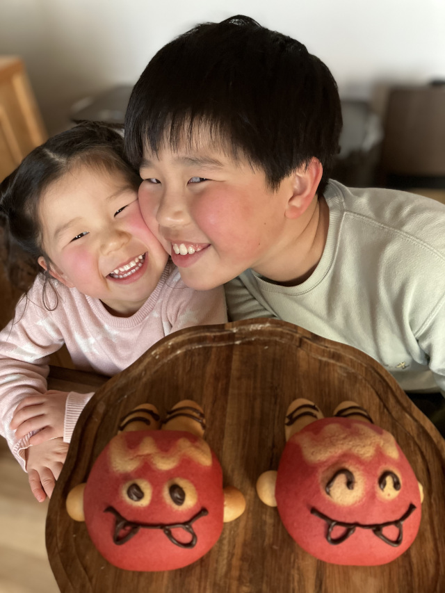 仲良くぎゅ
