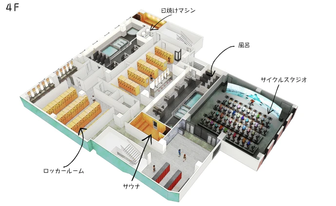 コパンスポーツクラブ新長田 4F