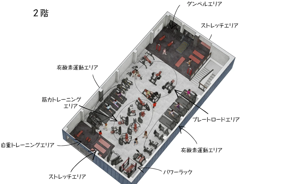 コパンスポーツクラブ木曽川 ２F