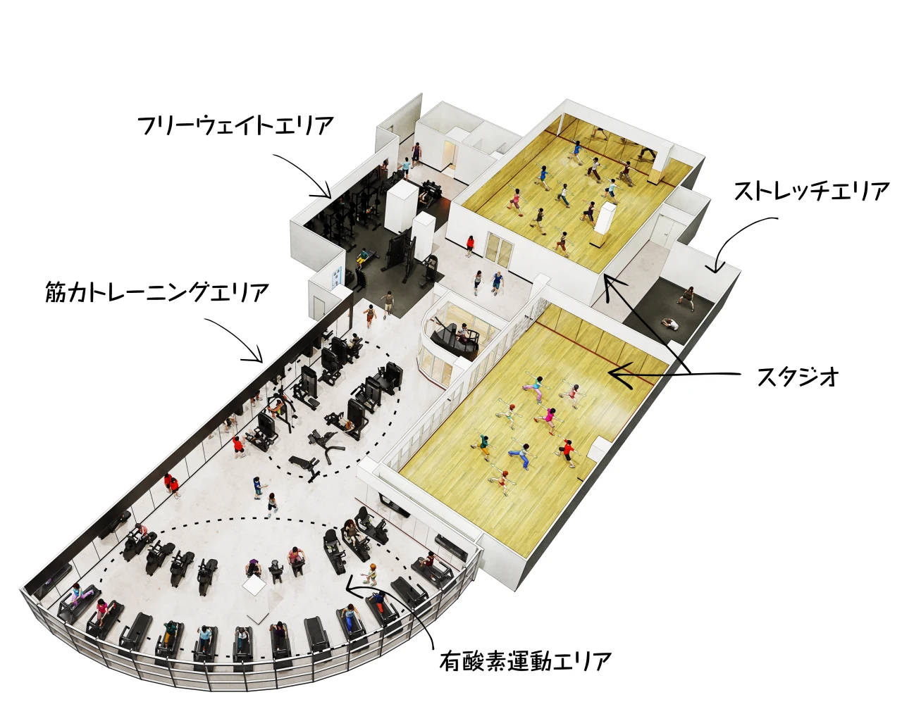 コパンスポーツクラブ高の原 ４F