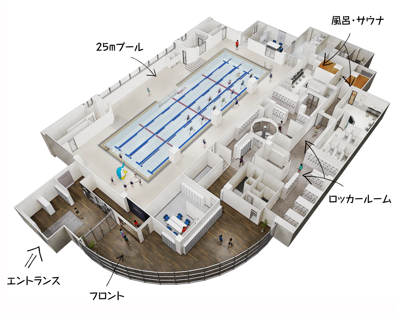 コパンスポーツクラブ高の原 ５F