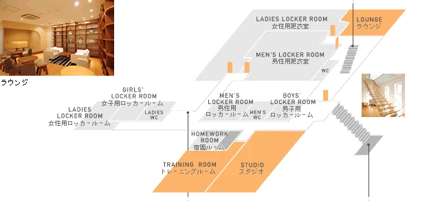 コパンスポーツクラブ亀山 2F