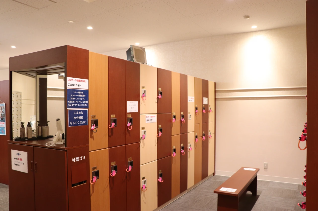 コパンスポーツクラブ豊山 ロッカー・パウダールーム 写真1